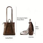 Ermelinde | Retro Multi-Function Backpack