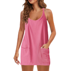 RHEIN™ – Classic Sleeveless Athletic Mini Dress