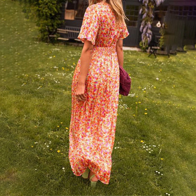 FREYJA | Classic V-Neck Dress
