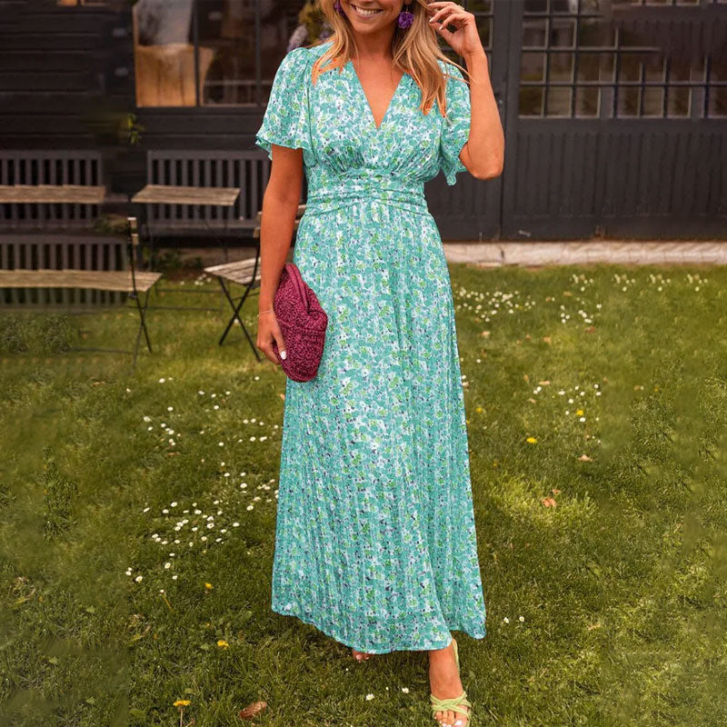 FREYJA | Classic V-Neck Dress
