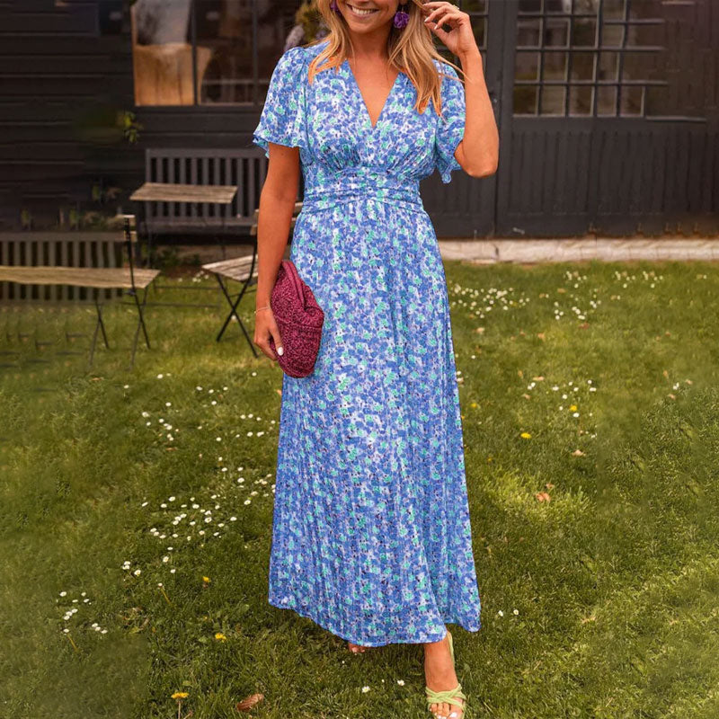 FREYJA | Classic V-Neck Dress