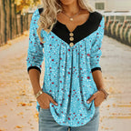 Lydia | Long-sleeved T-shirt with a print