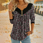 Lydia | Long-sleeved T-shirt with a print