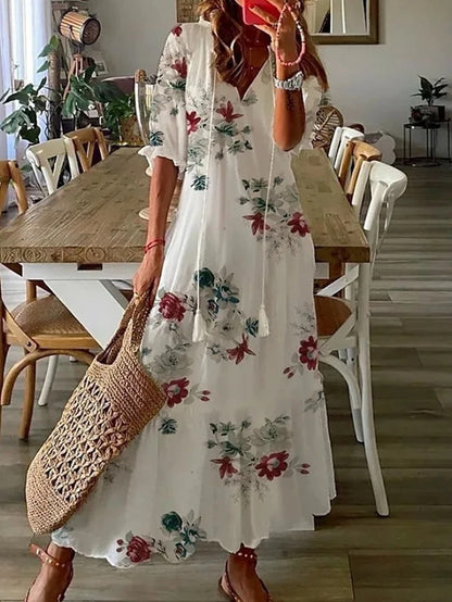 JACKIE | Boho Tummy Coverage Dress